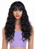 Eileen Virgin Gold 100% Human Hair Curly Wig With Fringe Sleek UK